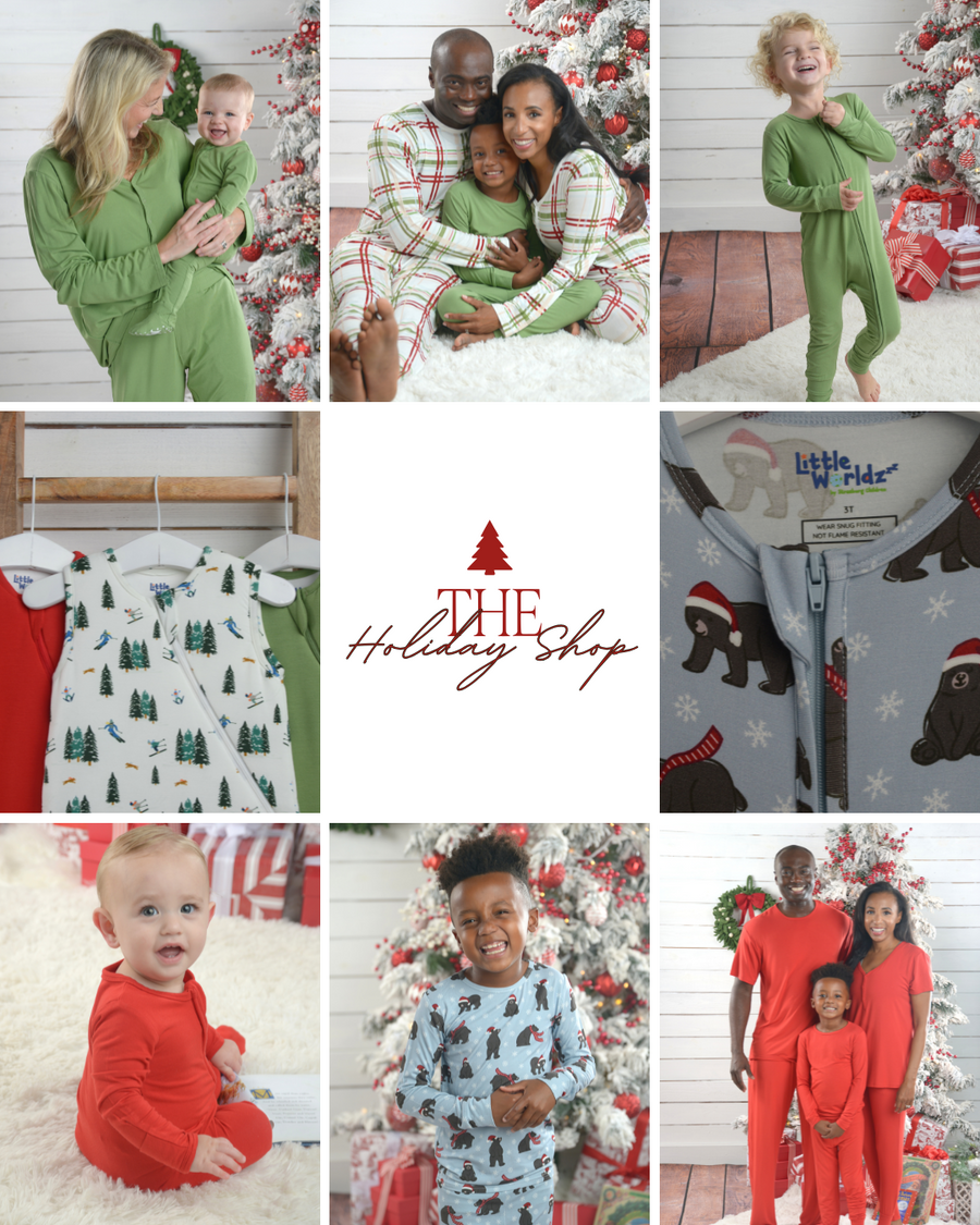 Family Pajamas, Bamboo Pajamas for Kids, Mix and Match Pajamas, Christmas Pajamas for the Family