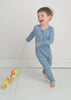 Zodiac Bamboo Romper, Star Sign Print Bamboo Pajamas, Astrology PJs
