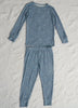 Aries Bamboo Pajama Set, Zodiac Sign Print Bamboo Pajama Set