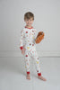 Baseball Bamboo Pajama Set, All Star Pajamas, Sports Pajamas for Kids