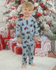 Christmas Pajamas for Kids, Bear Print Pajamas, Holiday Pajamas