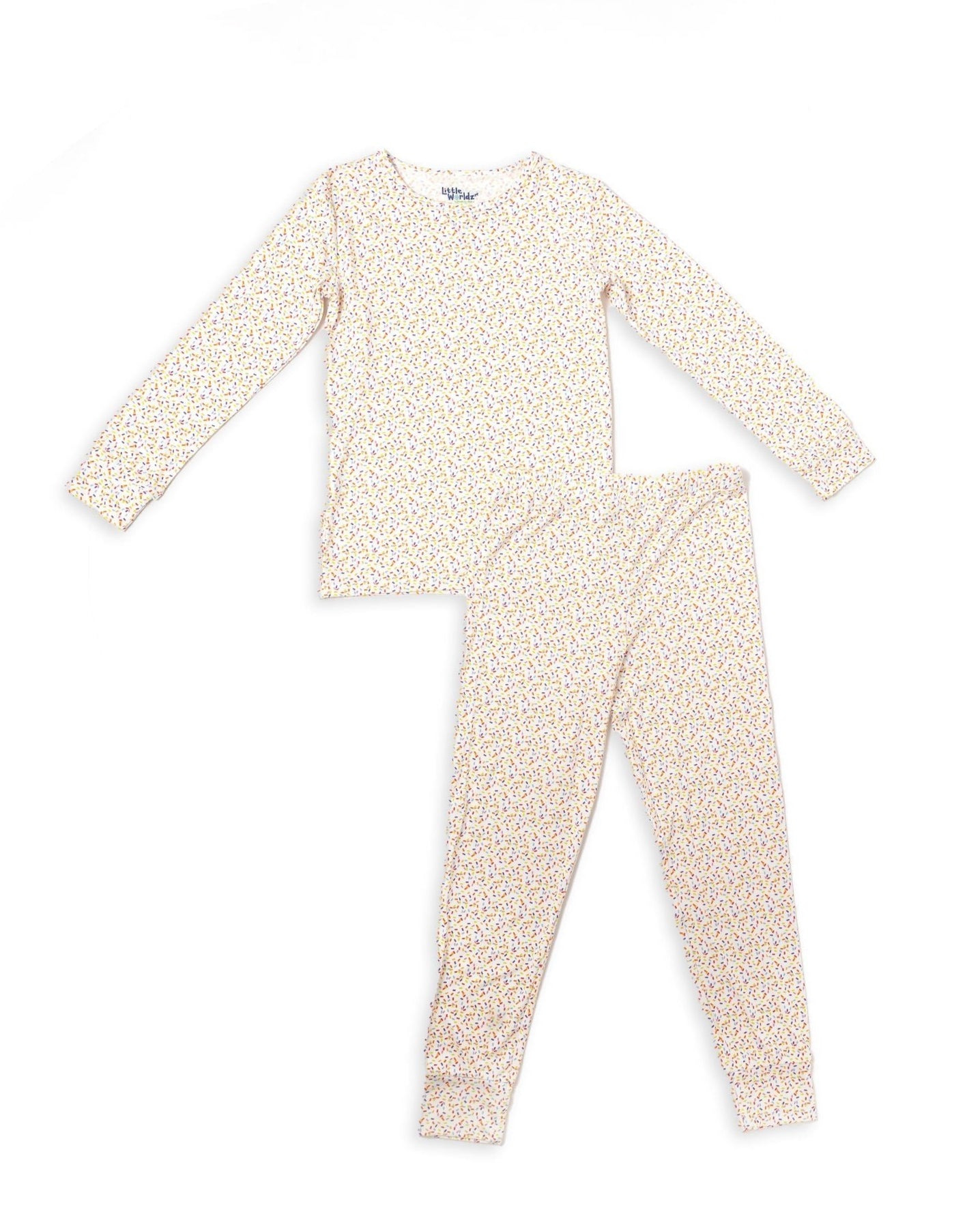 Bamboo Pajama Set for Birthday, Celebrate all Year in Sprinkles