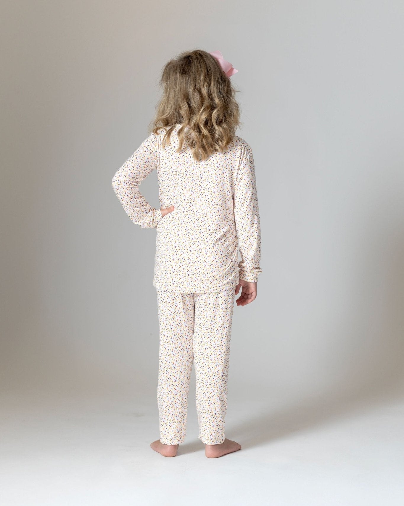 Bamboo Pajama Set for Birthday, Celebrate all Year in Sprinkles