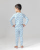 Bamboo Pajamas for Kids, Blueberry Print Pajamas, Soft Pajamas Toddler