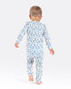 Bamboo Pajamas for Kids, Blueberry Print Pajamas, Soft Pajamas Toddler