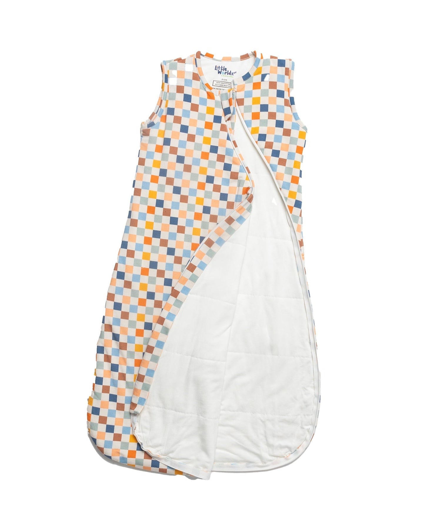 Checkered Bamboo Sleep Sack for Baby, Sleep Bag