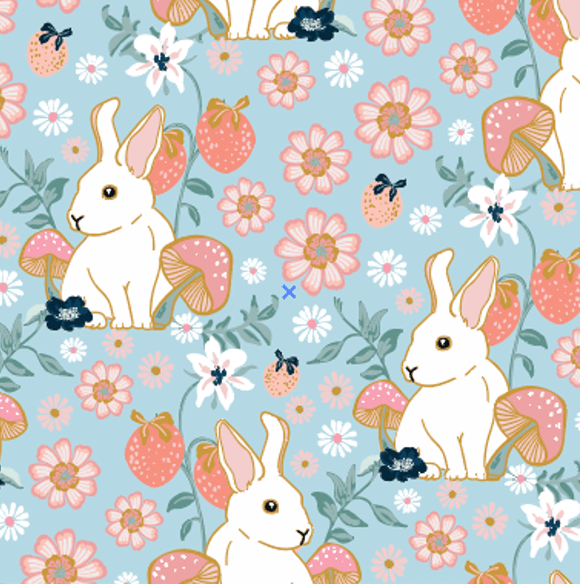 Bunny Bamboo Baby Pajama, Bunny Pajamas, Bamboo Onesie