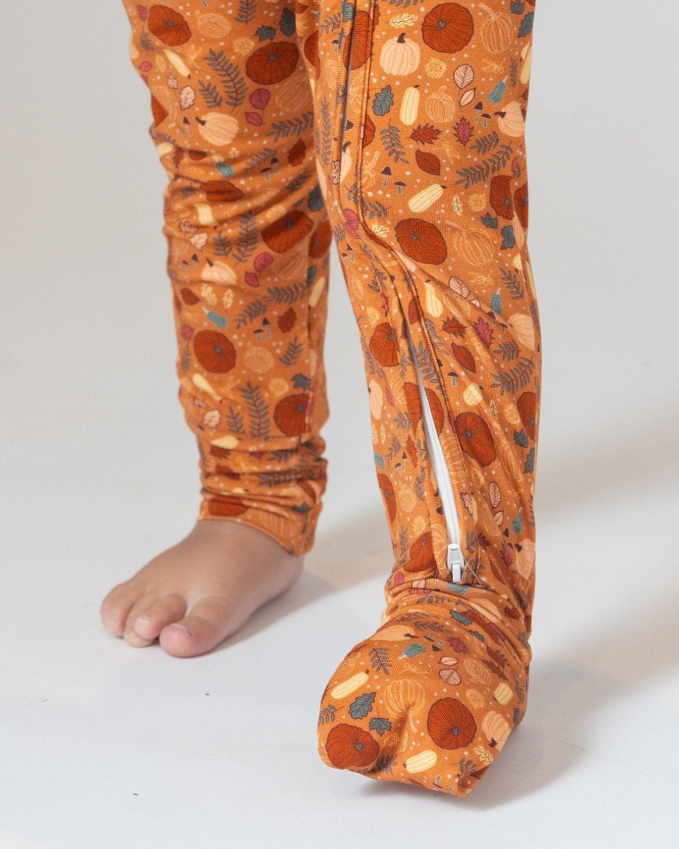 Fall Bamboo Romper, Soft Pajamas Toddler, Bamboo Pajamas for Kids