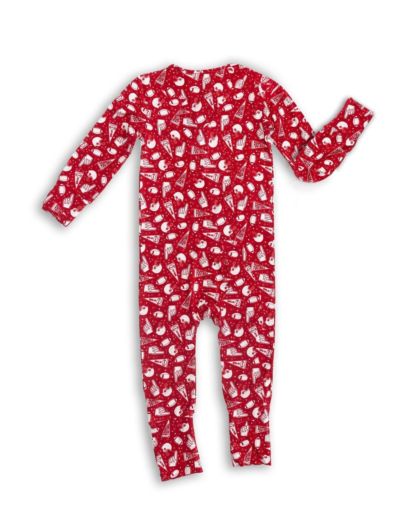 Football Romper Pajama, Alabama Football, Roll Tide, Kids Pajamas