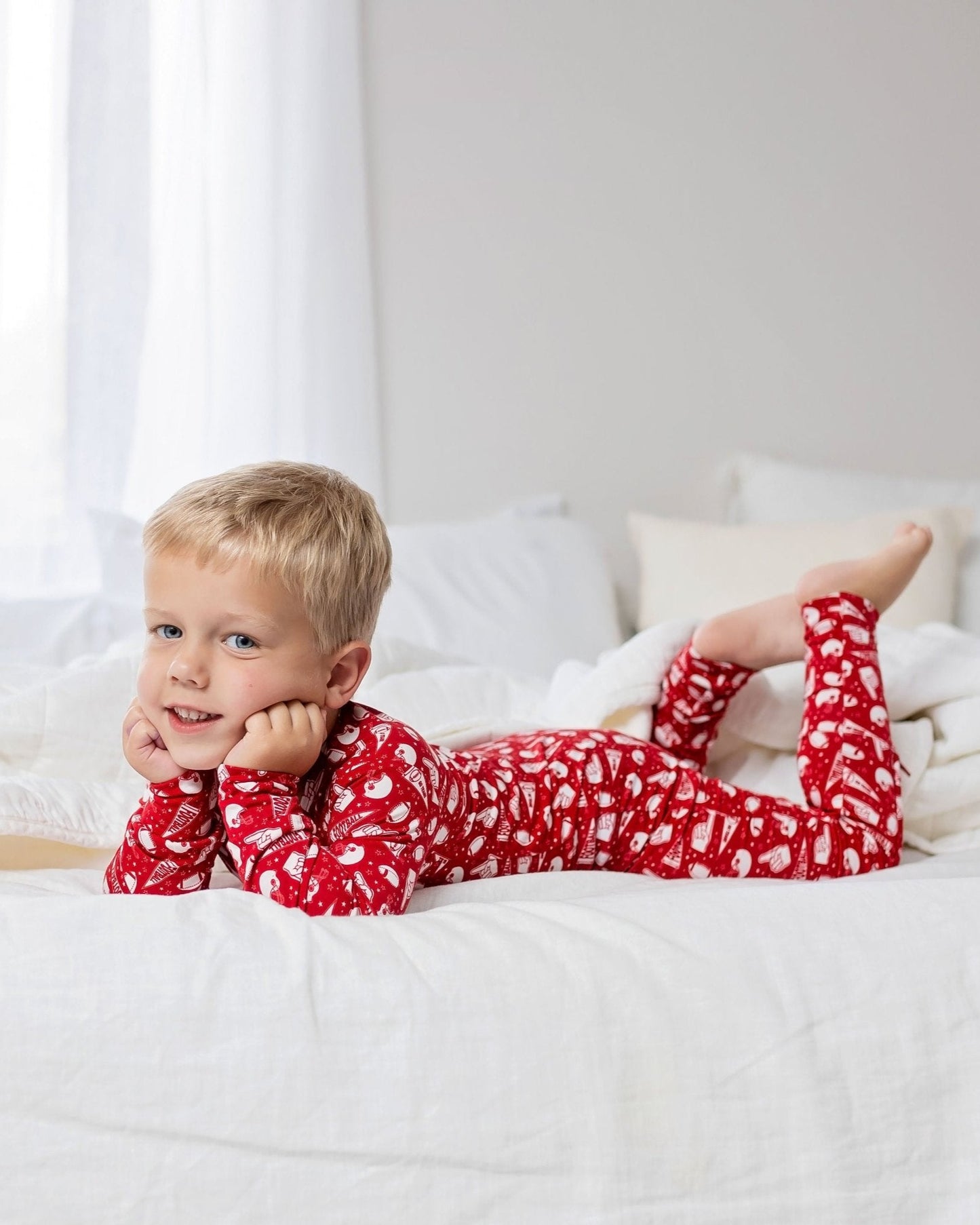 Football Romper Pajama, Alabama Football, Roll Tide, Kids Pajamas