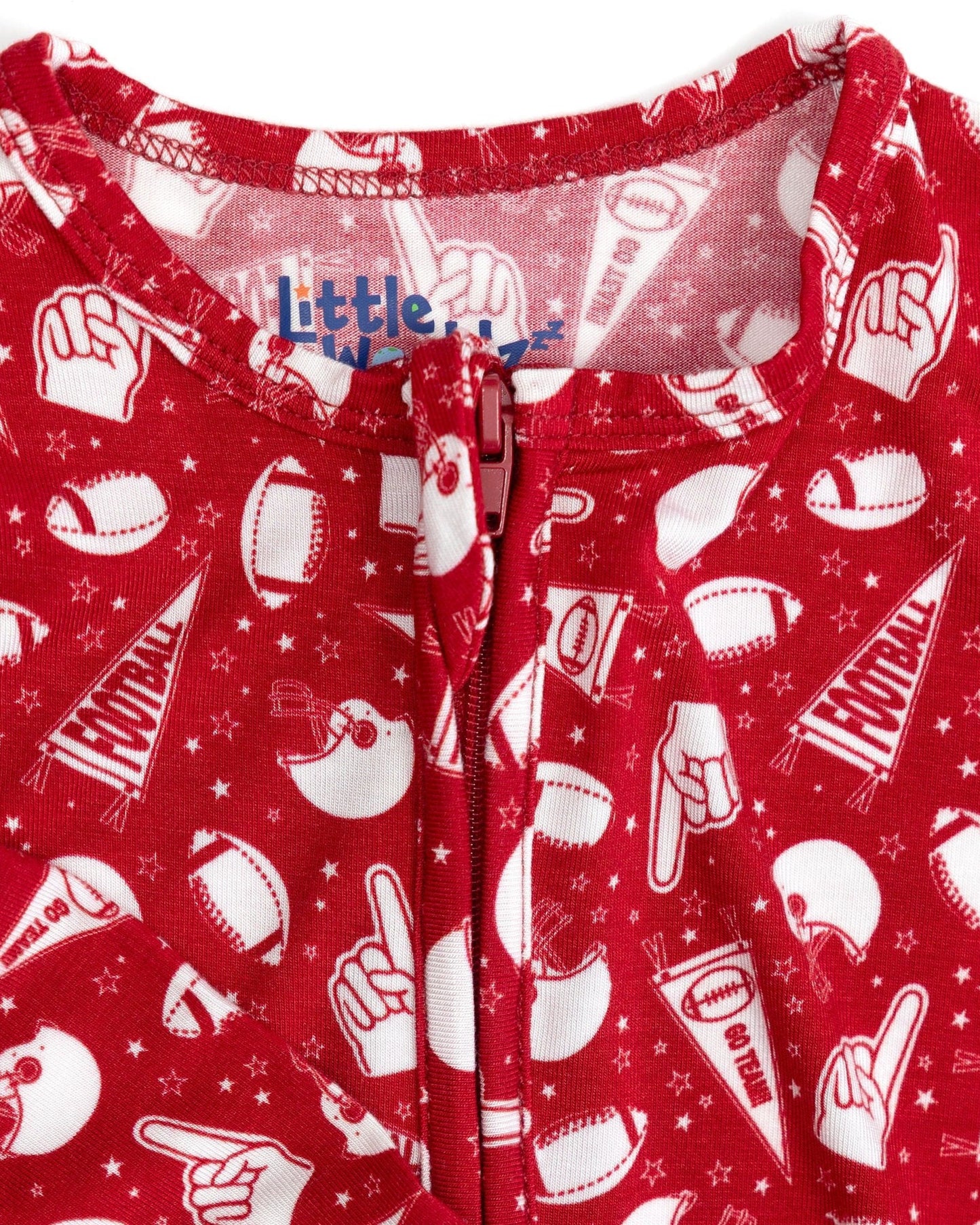 Football Romper Pajama, Alabama Football, Roll Tide, Kids Pajamas