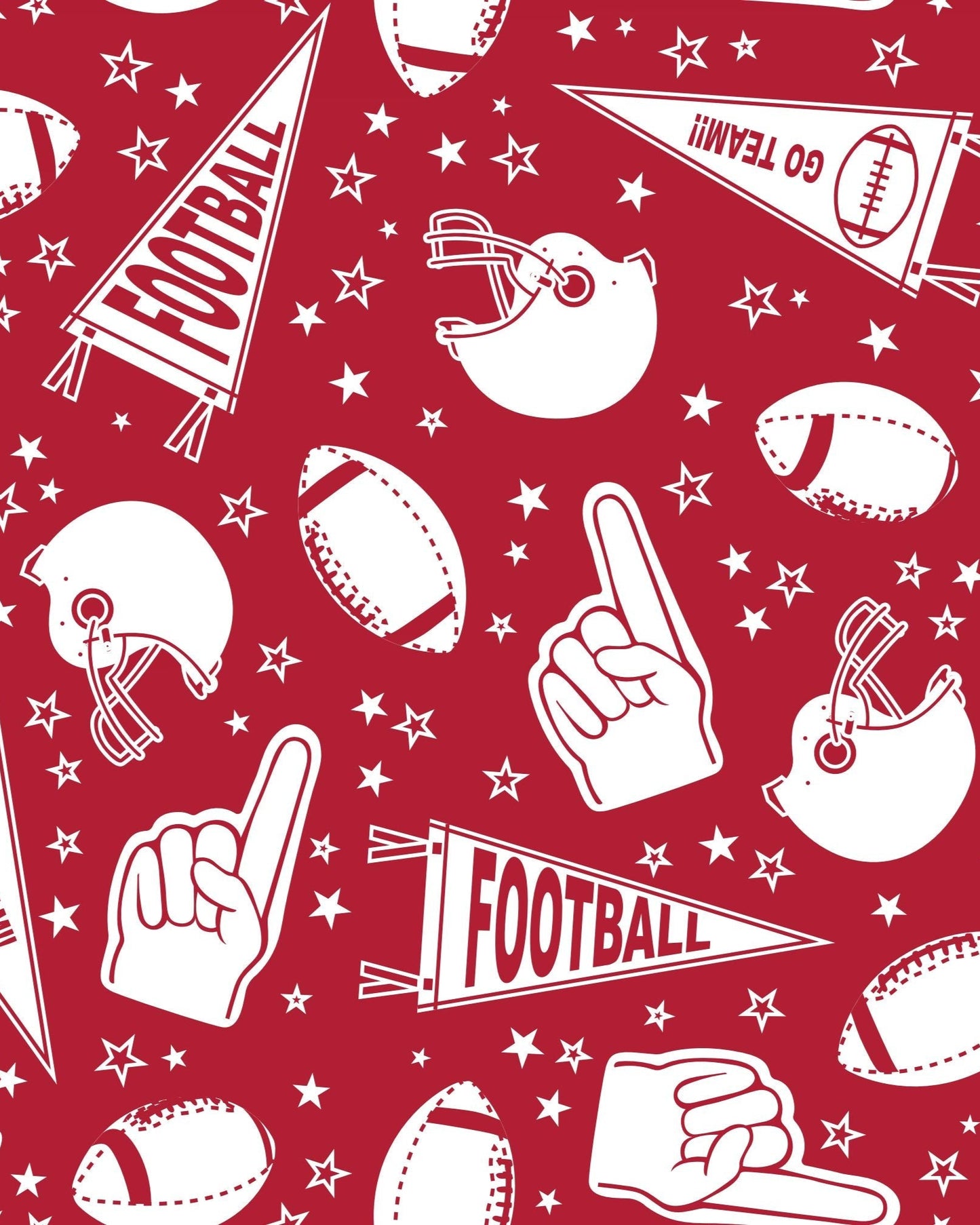 Bamboo Zipper Footie PJs, red football pajamas for baby, soft bamboo