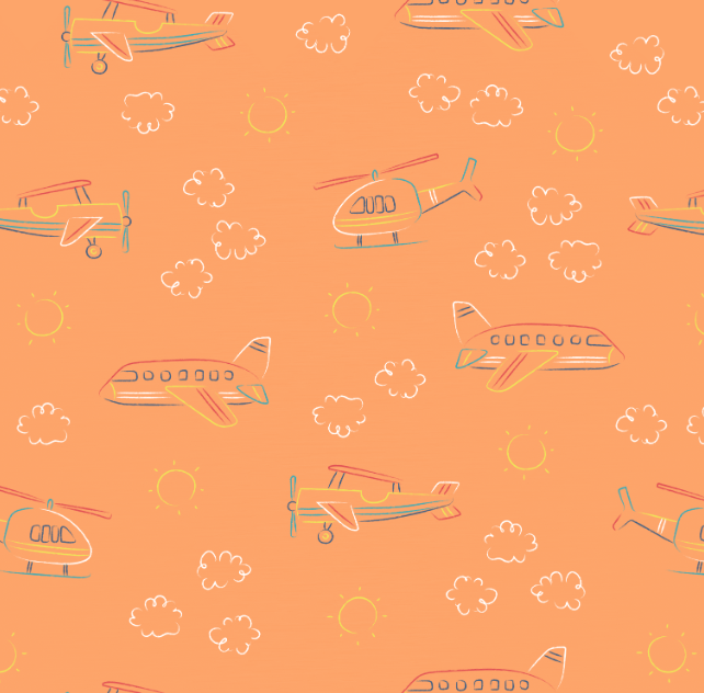 Helicopter Bamboo Toddler Pajamas, Transportation Pajamas, Toddler PJs