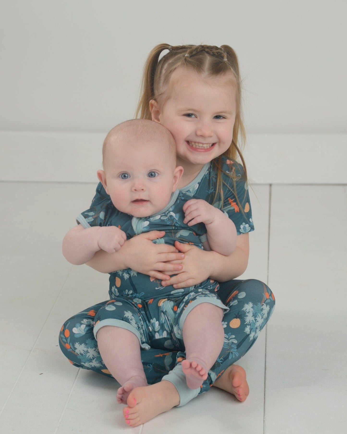 In The Jungle Pajama Set, Bamboo Pajama Set, Travel Bamboo Clothes