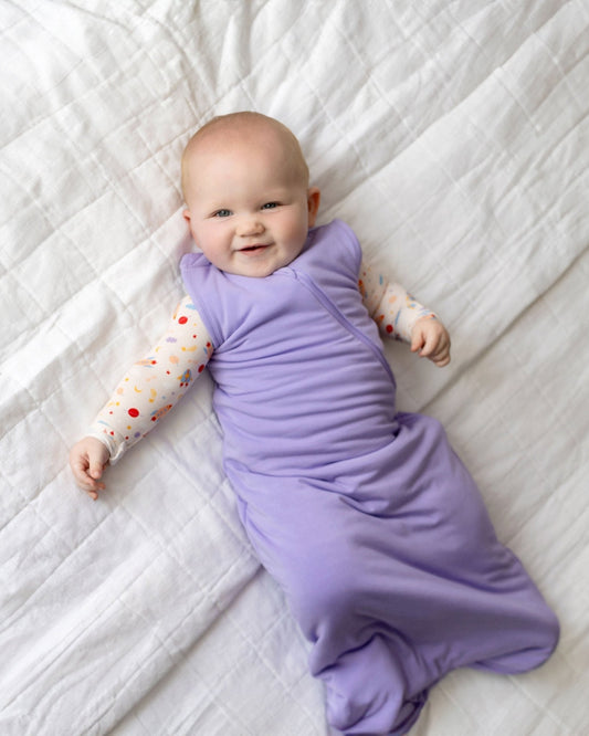 Lavender Bamboo Sleep Sack, Sleep Sack, Sleep Bag, Baby Girl Gift