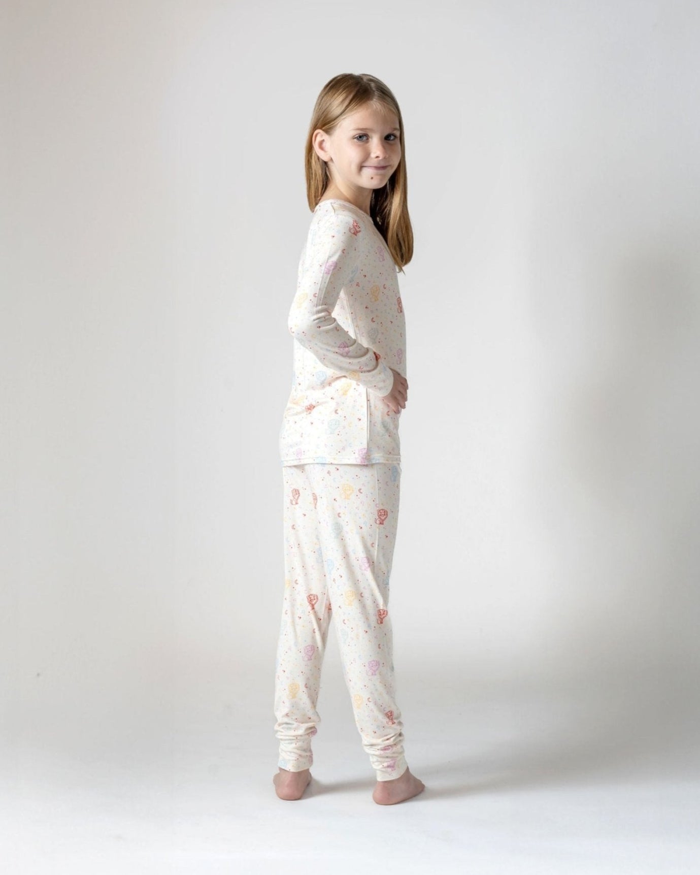 Leo Bamboo PJ Set, Horoscope Pajamas for Kids, Astrology Leo Sign