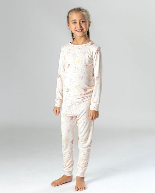 Leo Bamboo PJ Set, Horoscope Pajamas for Kids, Astrology Leo Sign