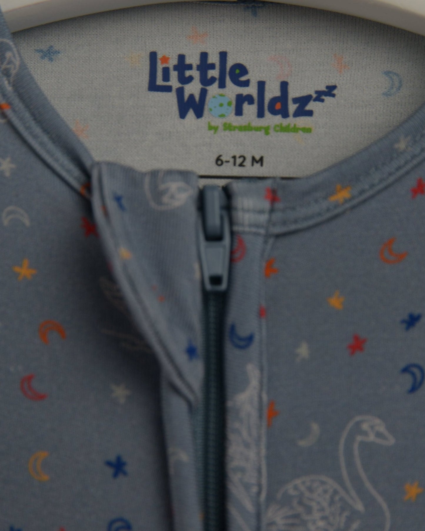 Libra Bamboo Pajamas for Toddler, Baby Zipper Footie, Star Sign Pajama