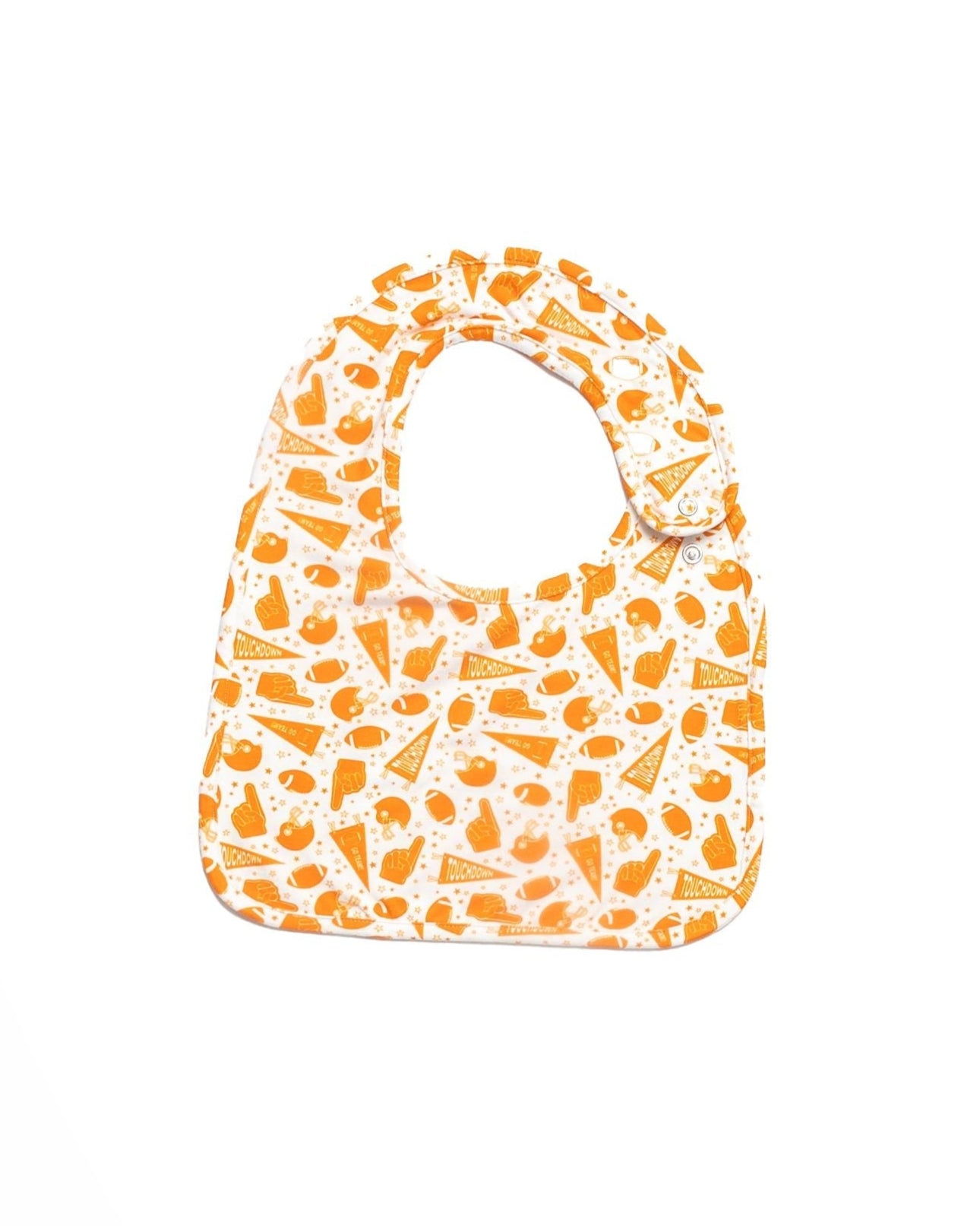 Bamboo Bib for Baby, TN Football for Kids