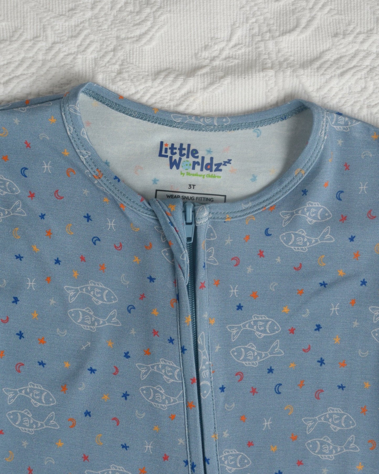 Zodiac Bamboo Toddler Pajamas, Star Sign Bamboo Pajamas, Bamboo PJ