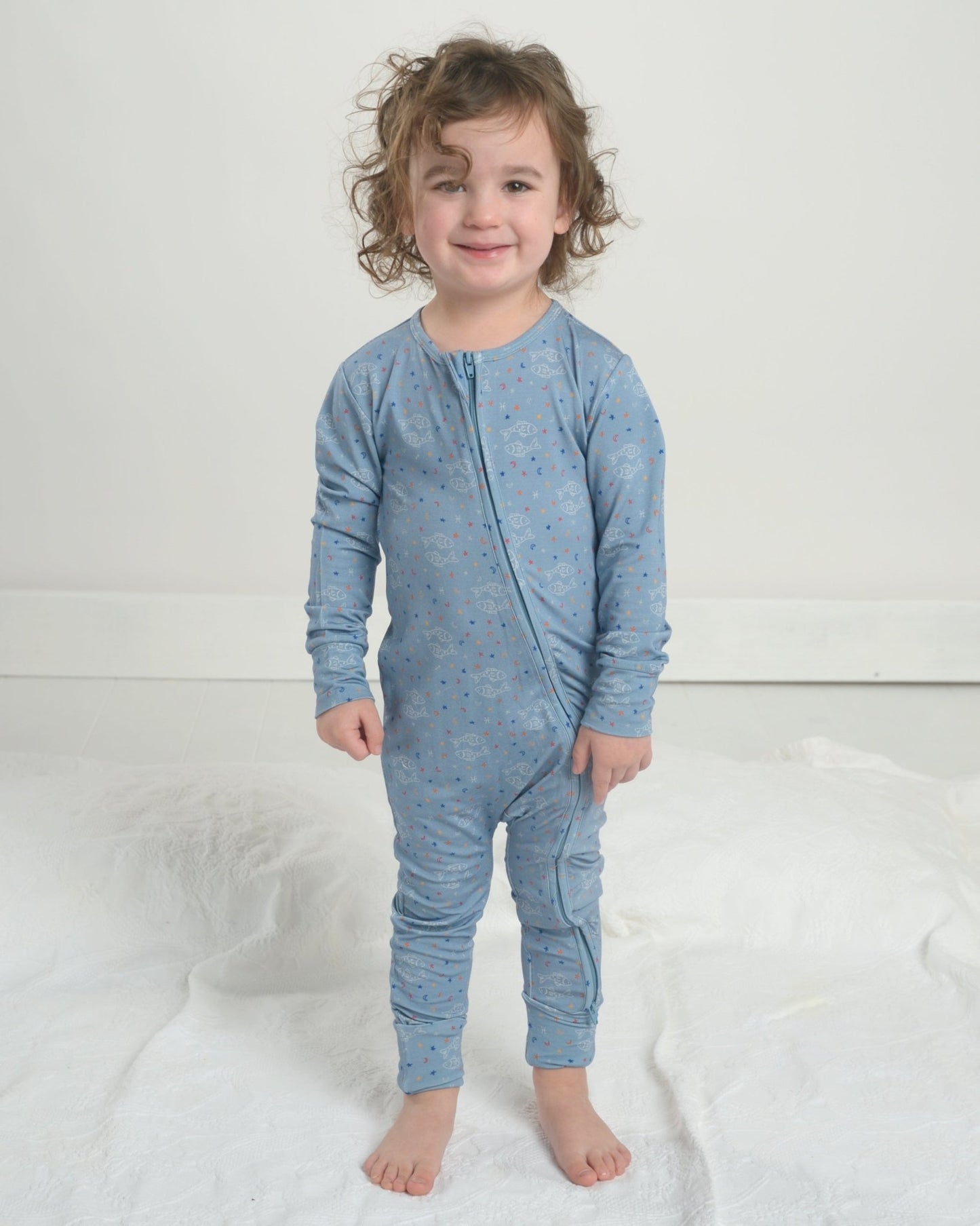 Zodiac Bamboo Toddler Pajamas, Star Sign Bamboo Pajamas, Bamboo PJ