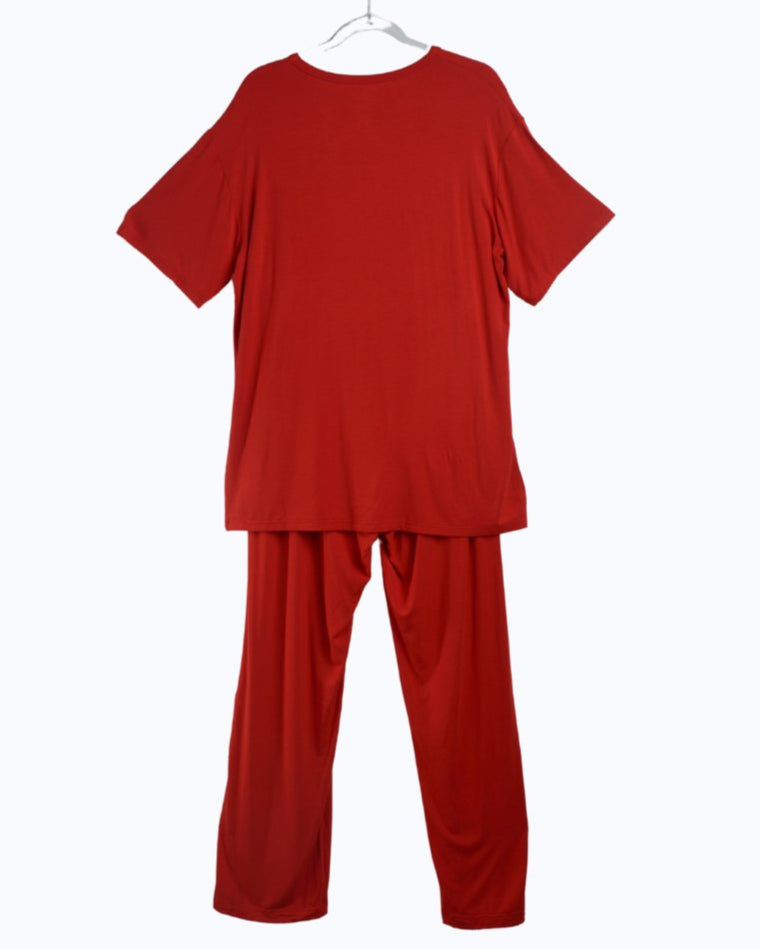 Christmas Men's Bamboo Pajamas, Holiday Set, Men's Bamboo Pajamas