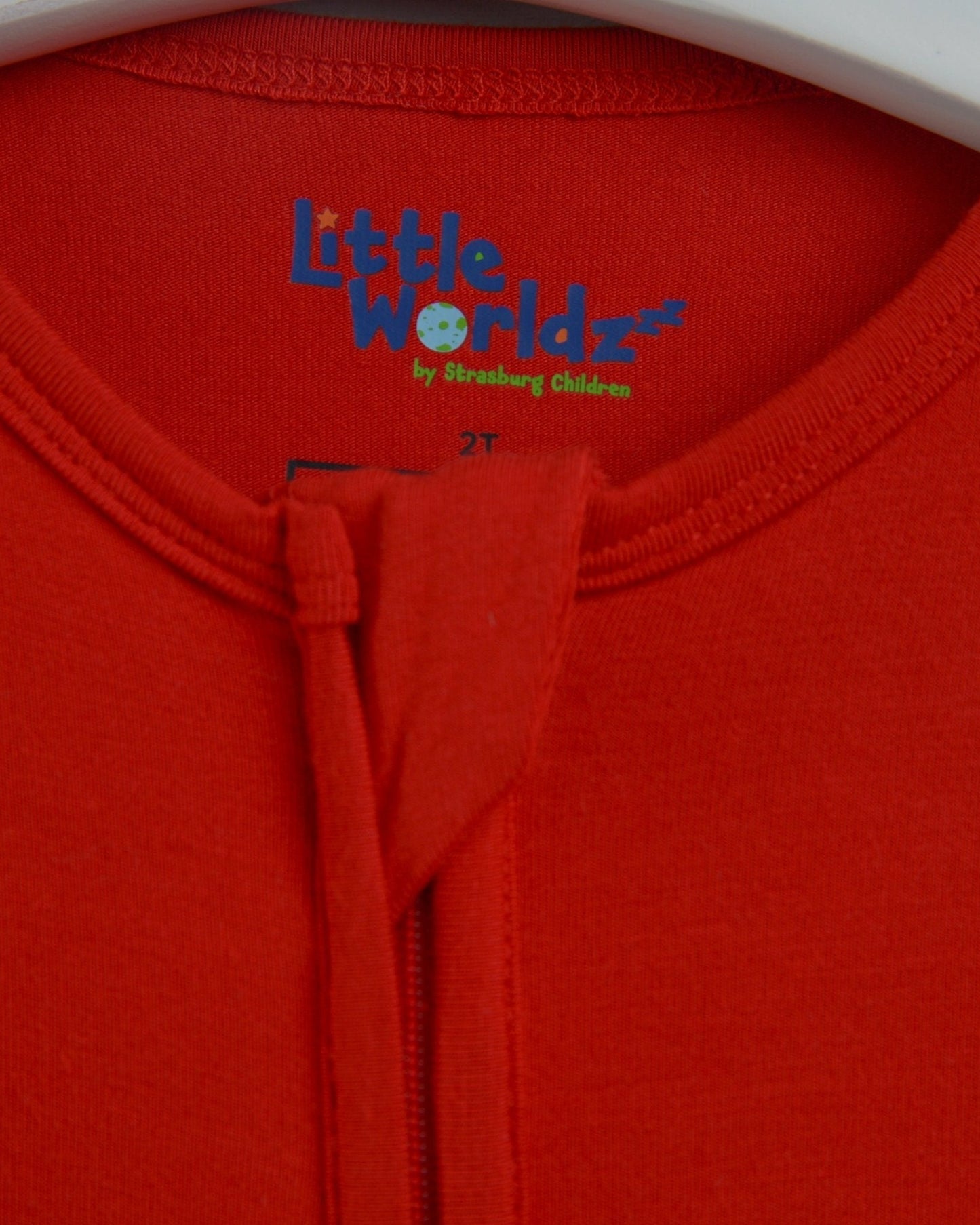 Red Footie Pajamas, Bamboo Zippy Pajamas, Infant Onesie, Holiday PJs