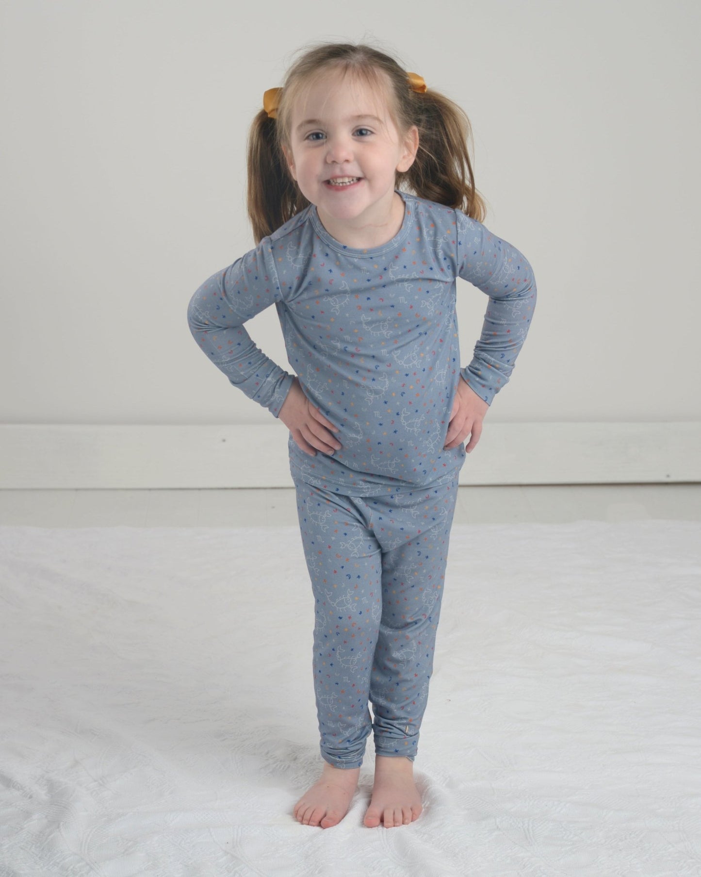 Scorpio Bamboo Kids Pajama Set - Little WorldzTwo Piece Set