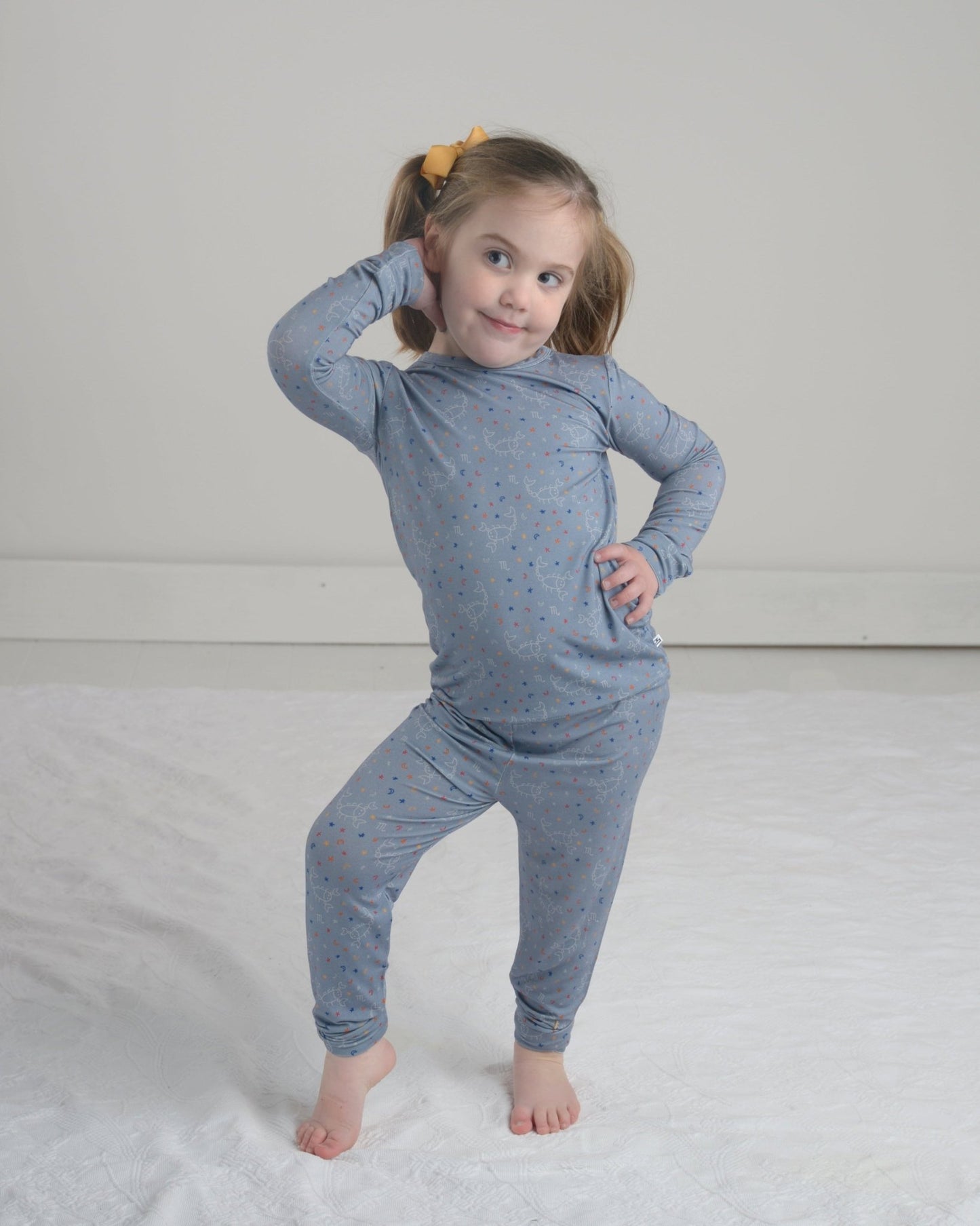 Scorpio Bamboo Kids Pajama Set - Little WorldzTwo Piece Set