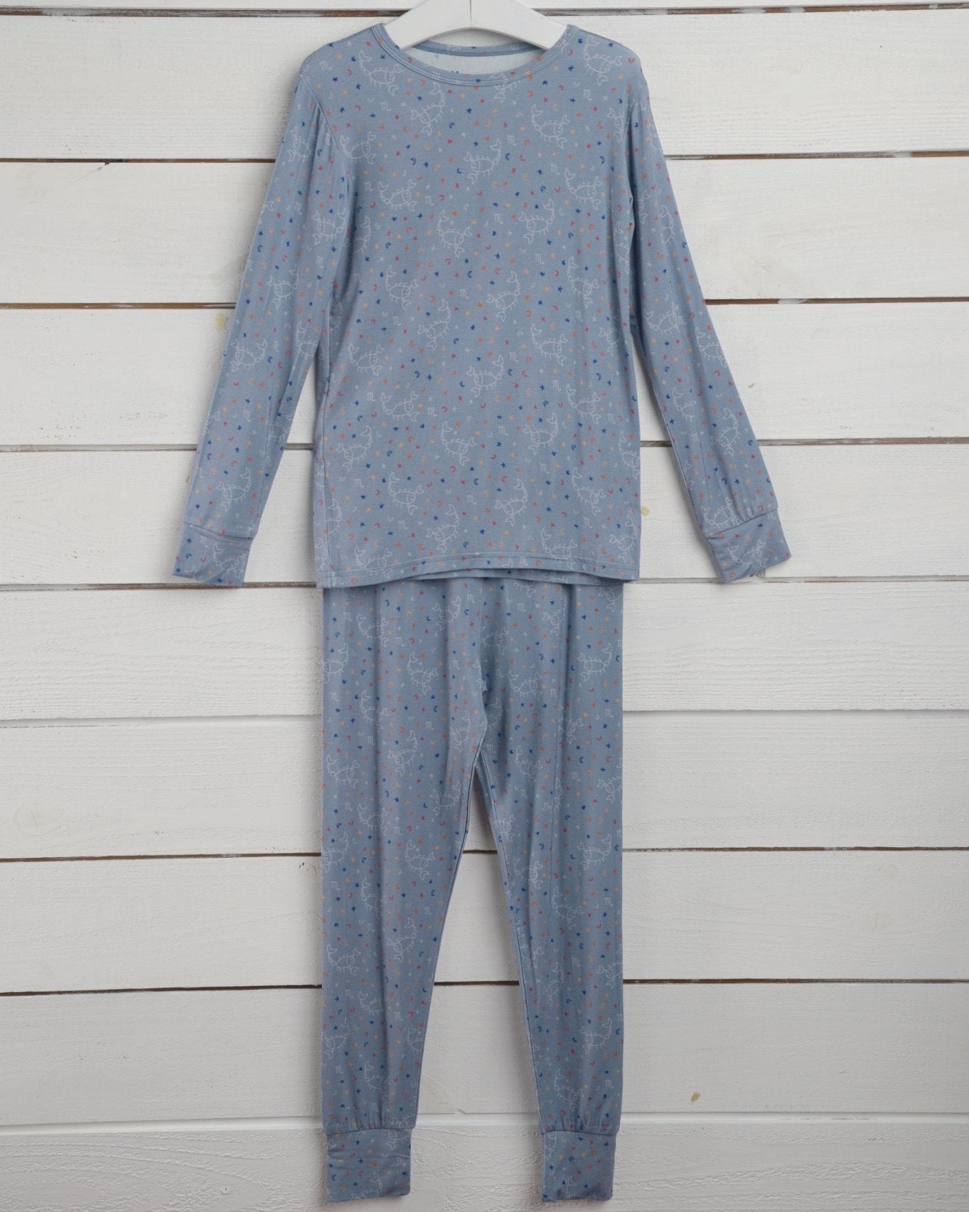 Star Sign Pajama Set, Zodiac Clothes for Kids, Soft Pajamas Toddler