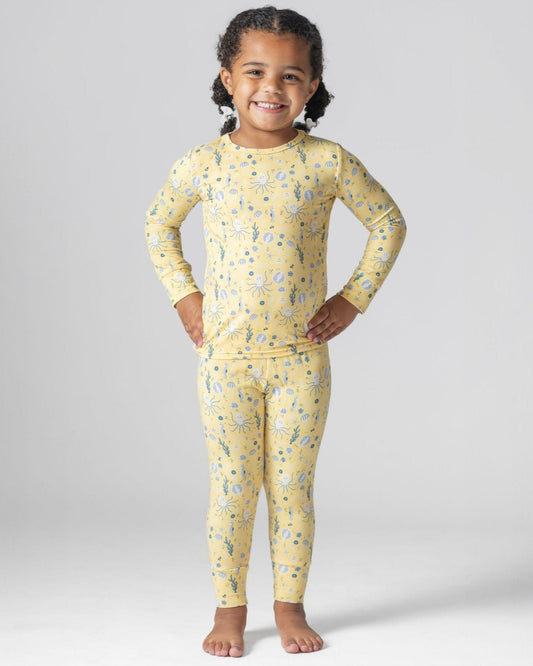 Sea Themed PJs, Bamboo Pajamas for Kids, Beach Pajamas for Kids
