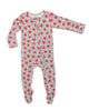 Starfish Bamboo Footies, Infant Onesie pajamas, Christmas at the beach