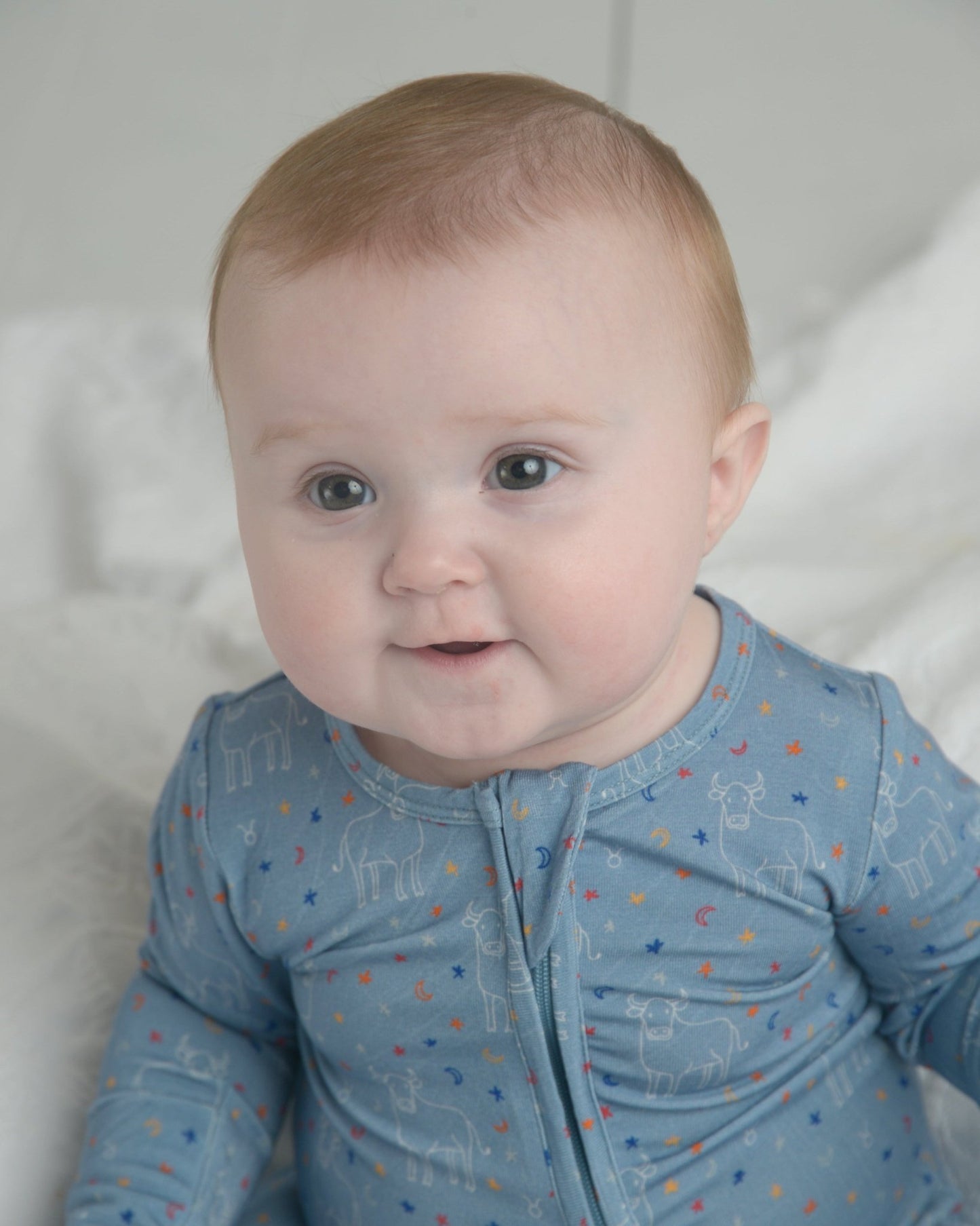 Taurus Bamboo Onesie for Baby - Little WorldzZipper Footie