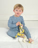 Taurus Bamboo Romper, Zodiac Sign Print Toddler Bamboo Pajamas
