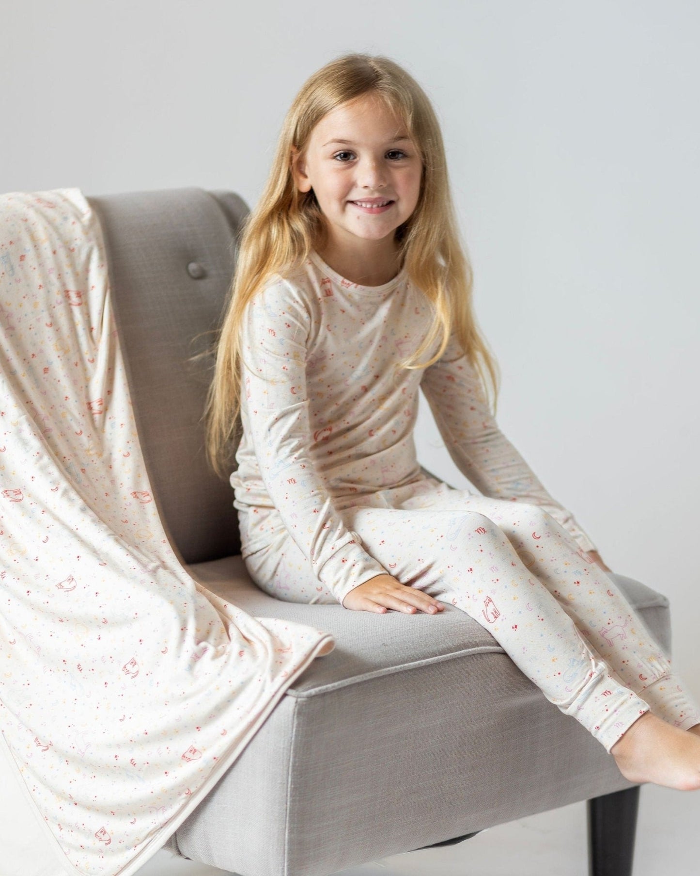 Star Sign Pajamas, Bamboo Pajamas for Kids, Soft Pajamas Toddler
