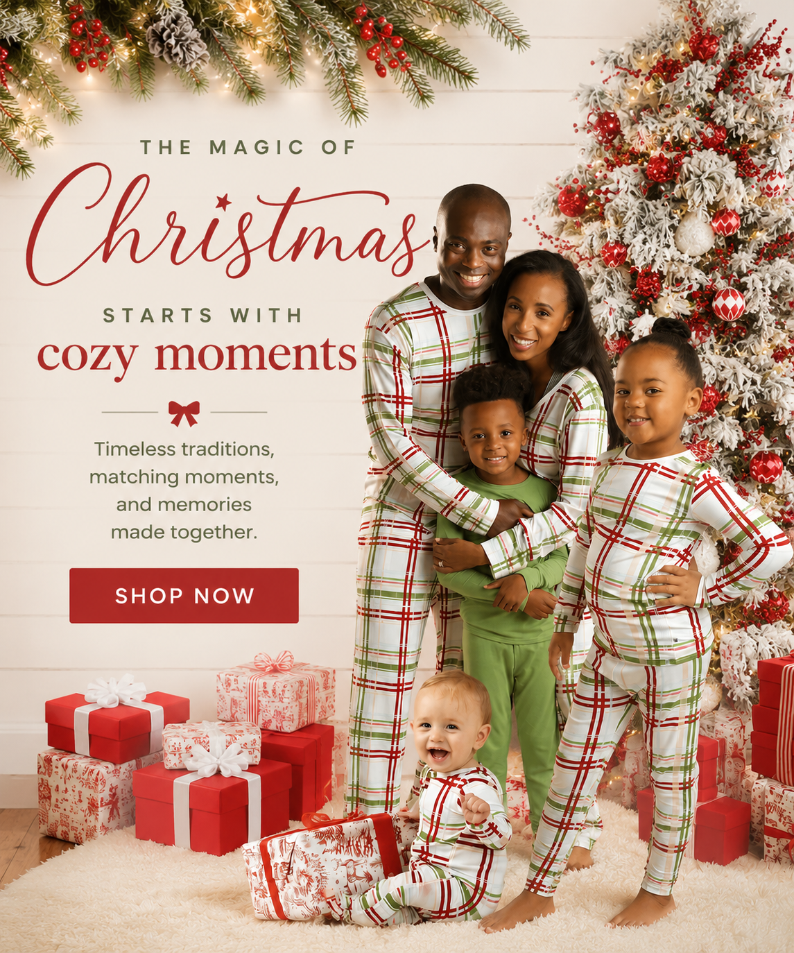Matching Family Christmas Pajamas: Make Christmas Morning a Little More Magical