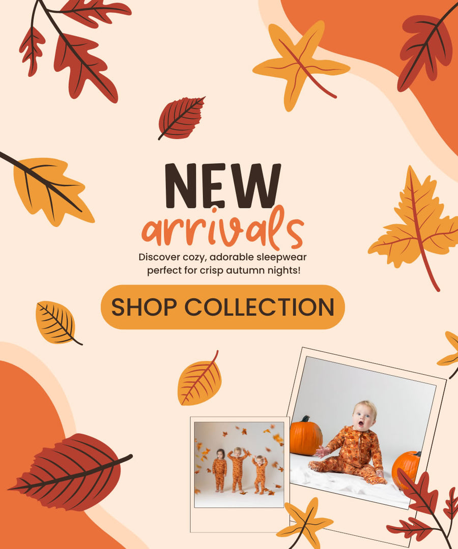 Fall Pajamas, Fall Clothes, Kids Clothes, Bamboo Pajamas for Fall