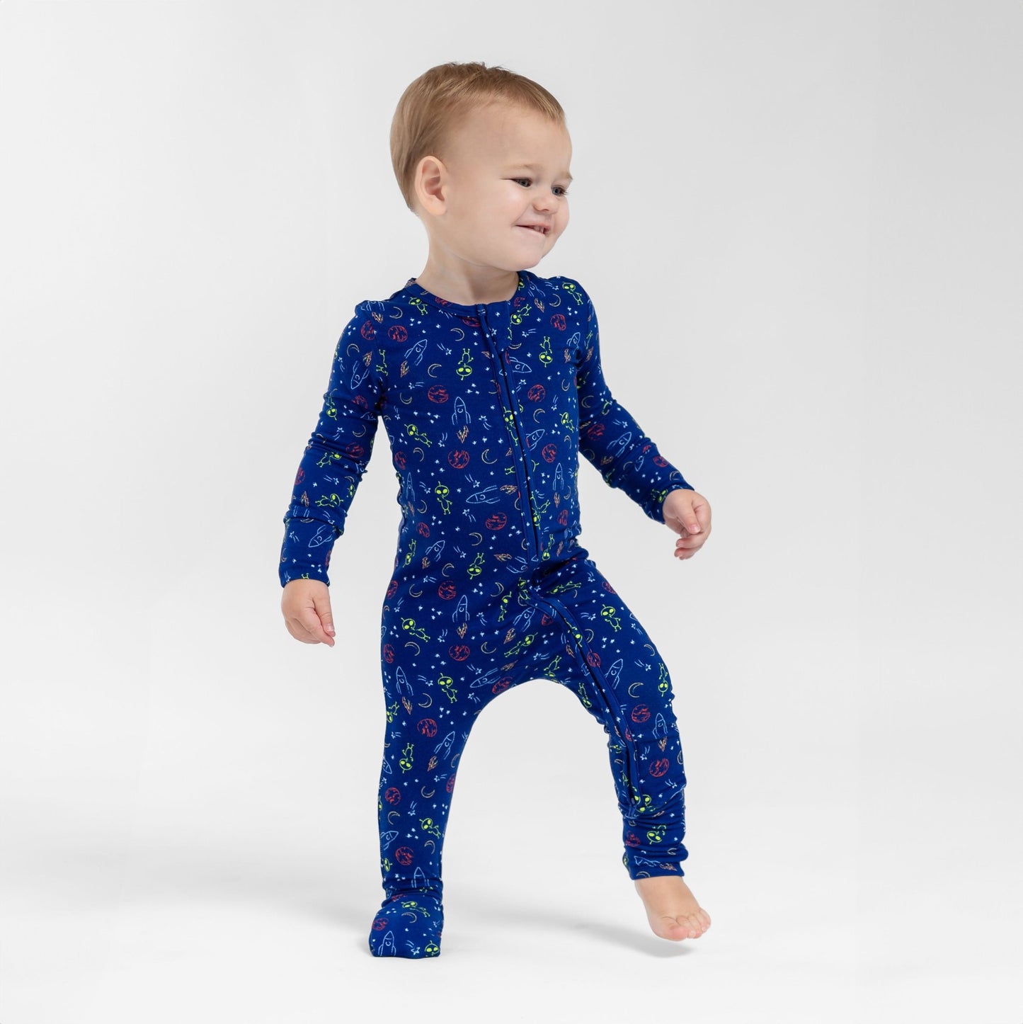 Alien Romper Pajamas - Little WorldzRomper Pajama