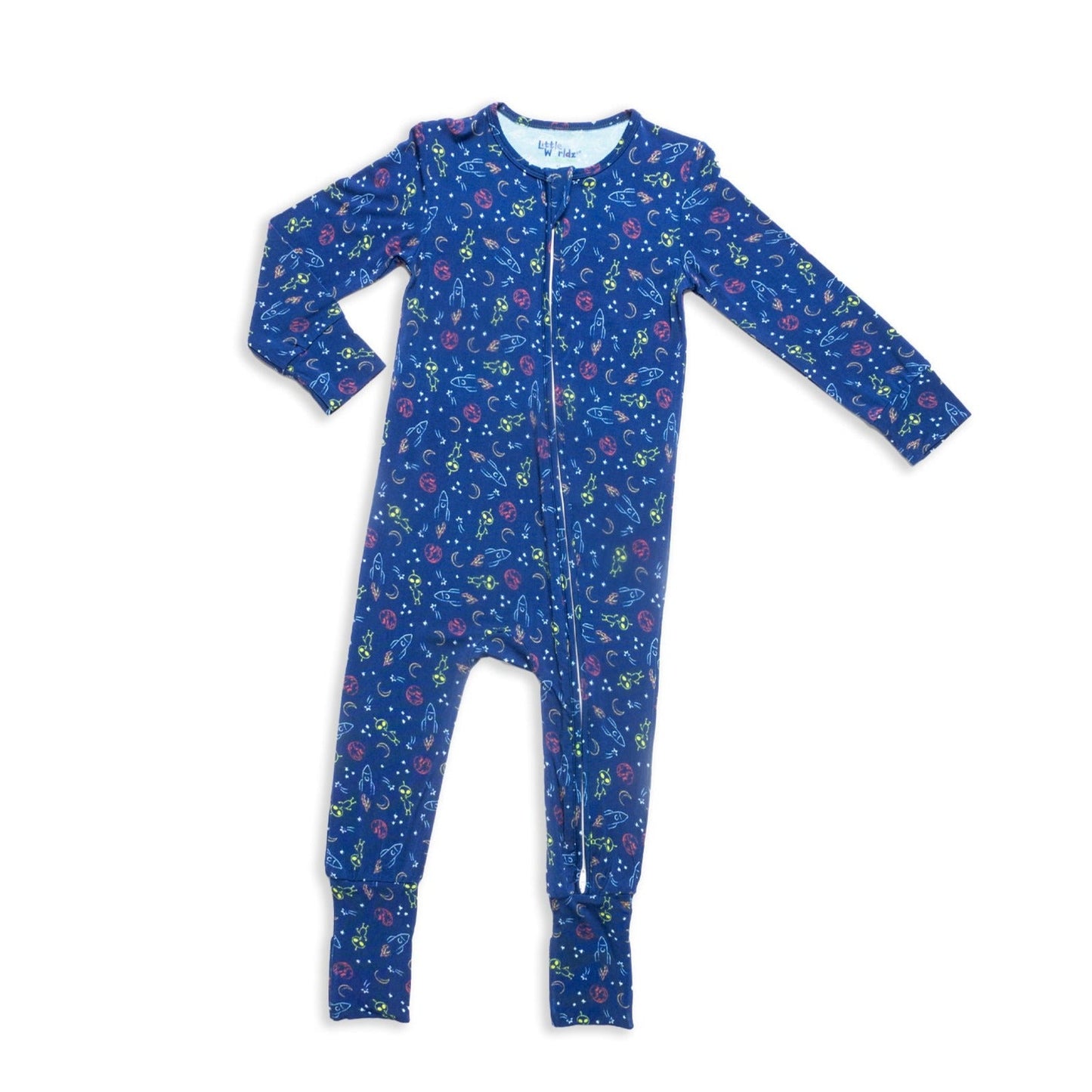 Alien Romper Pajamas - Little WorldzRomper Pajama