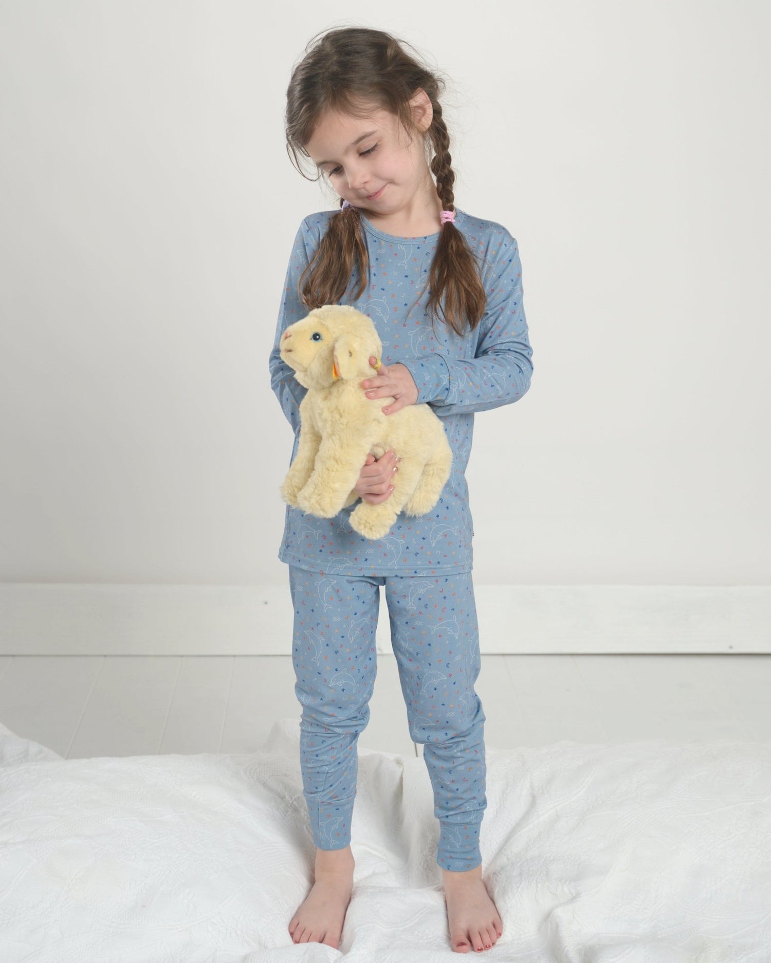 Aquarius Bamboo Pajama Set - Little Worldz