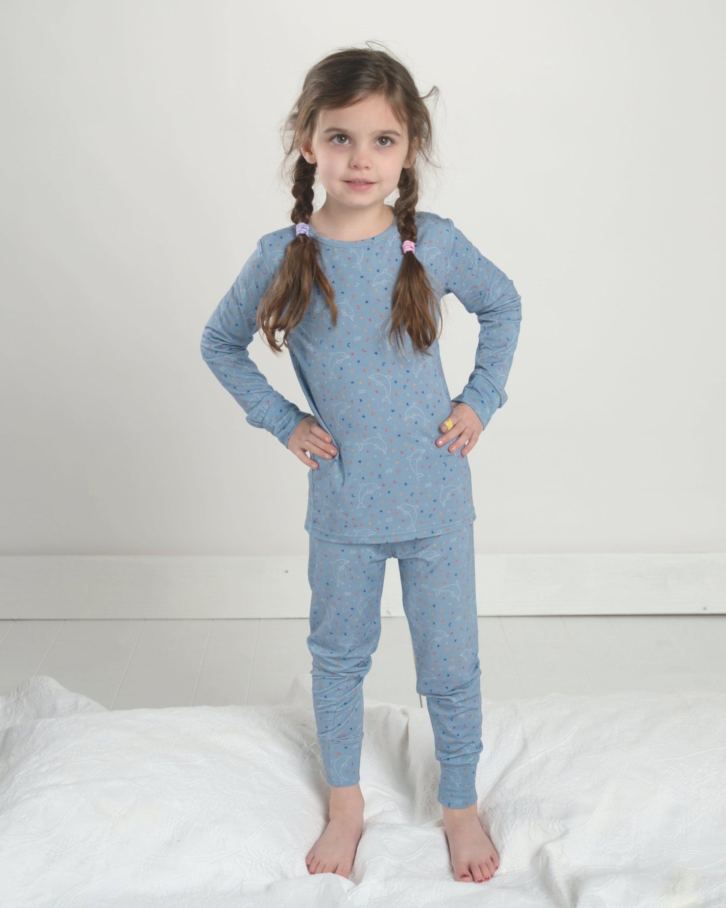 Aquarius Bamboo Pajama Set - Little Worldz