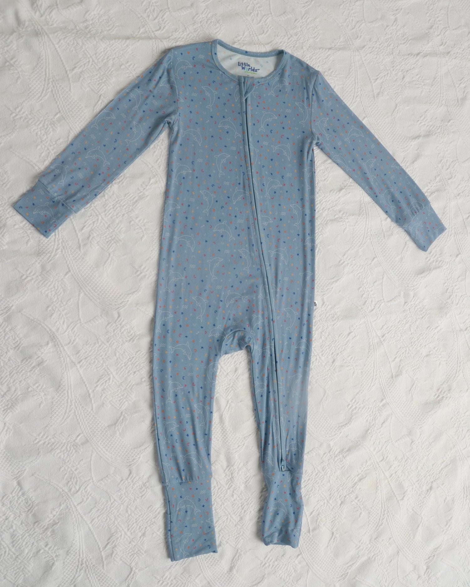 Aquarius Bamboo Romper - Little WorldzRomper Pajama