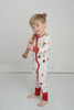 Baseball Bamboo Romper - Little WorldzRomper Pajama