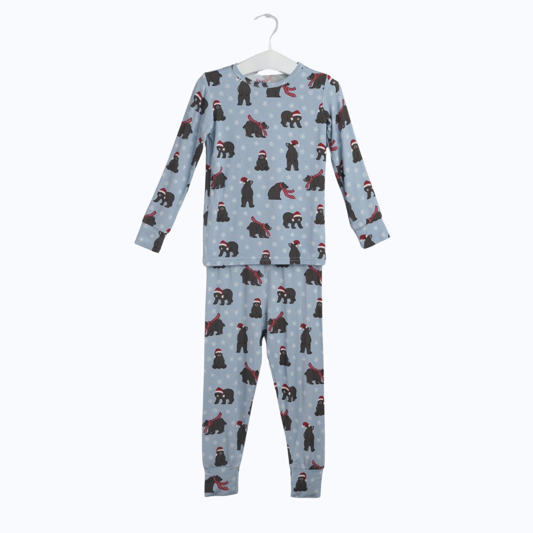 Bear - y Christmas Two Piece PJs - Little WorldzTwo Piece Set