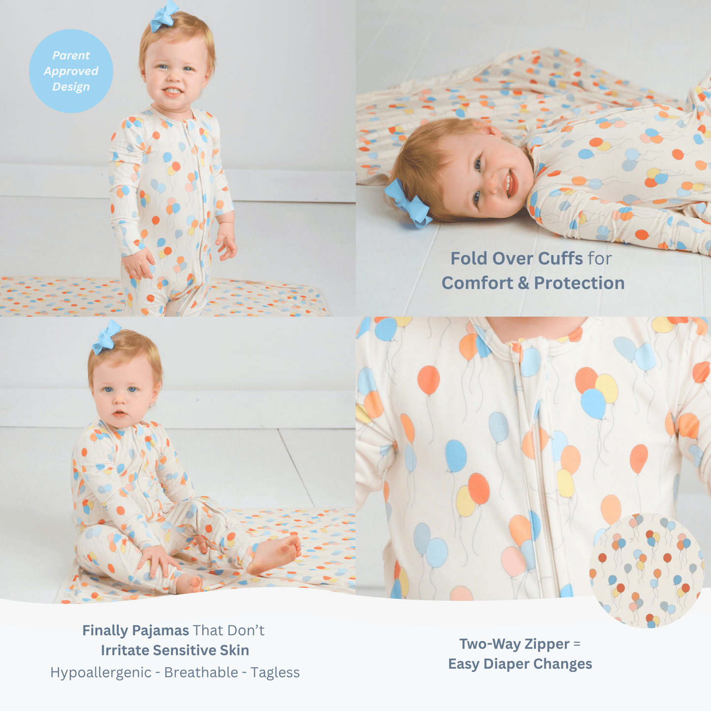Birthday Balloon Romper - Little WorldzRomper Pajama