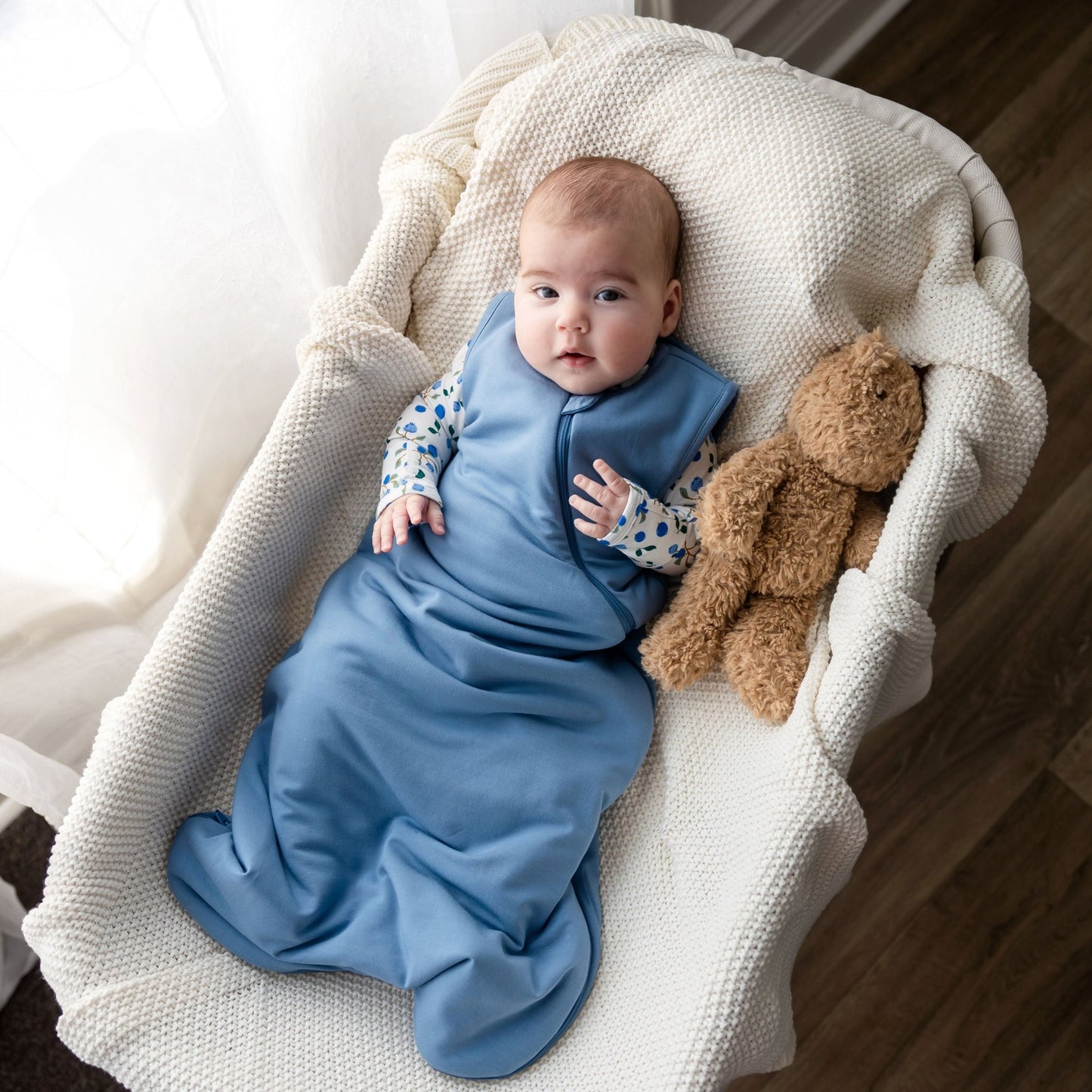 Blue Sleep Sack - Little WorldzSleep Sack