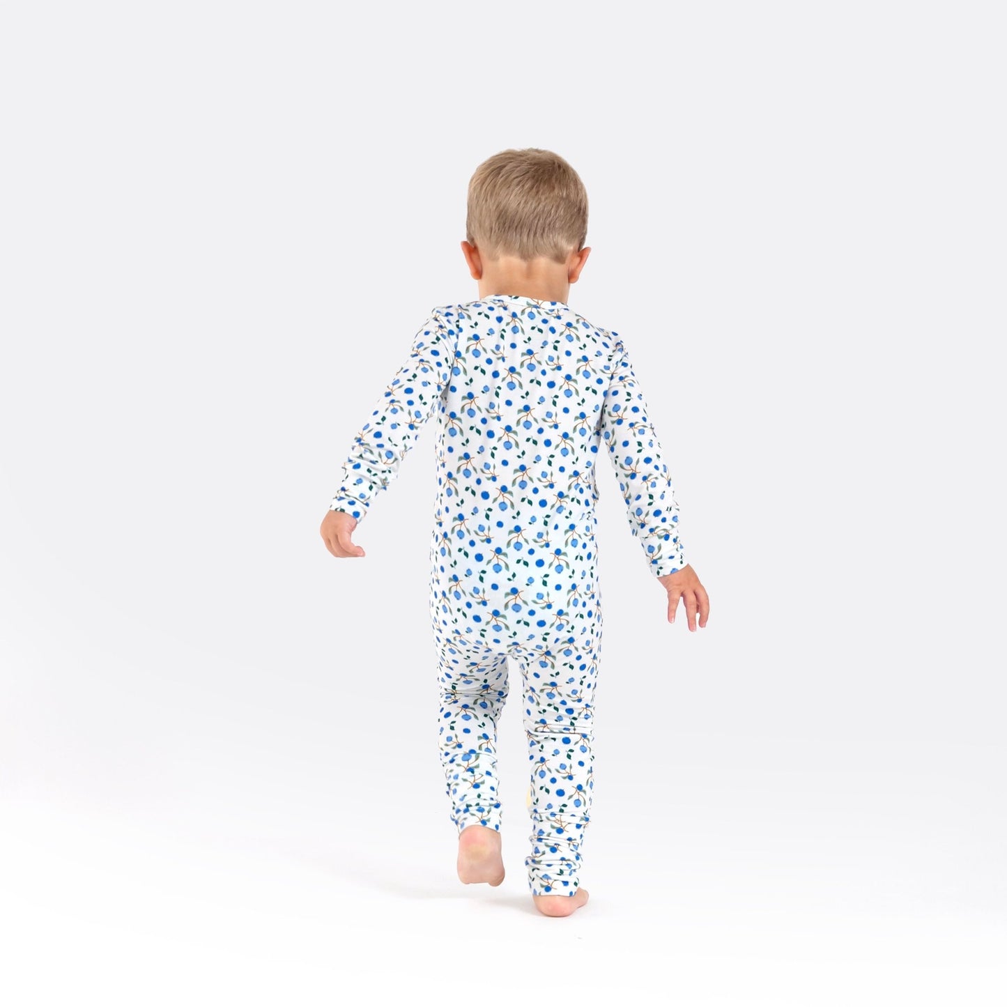 Blueberry Romper Pajamas - Little WorldzRomper Pajama