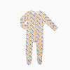 Checkered Zipper Footie PJs - Little WorldzZipper Footie