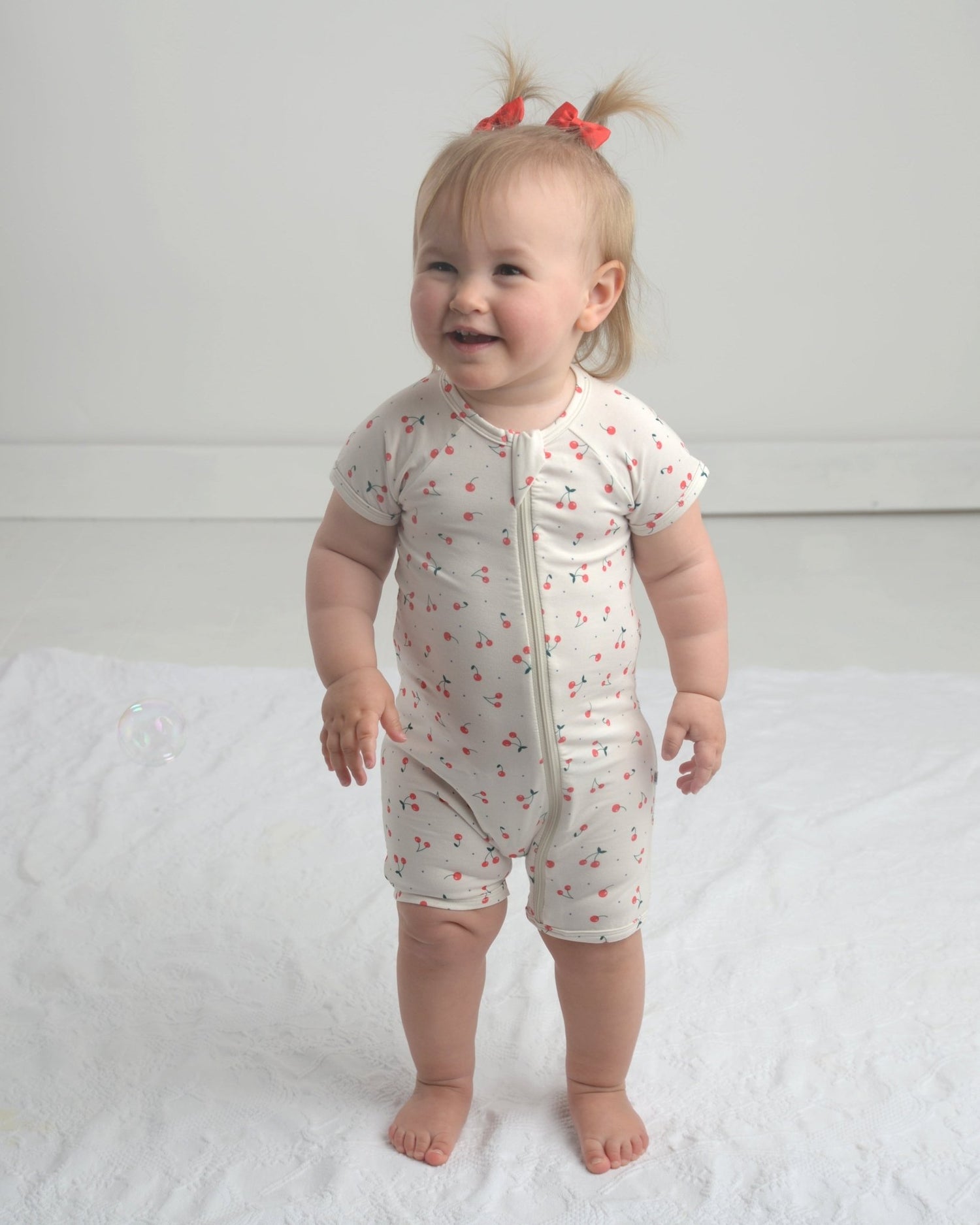 Cherry Romper - Little WorldzRomper Pajama