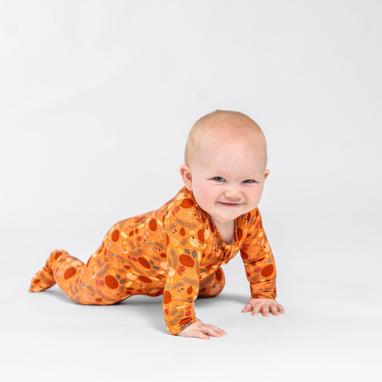 Fall Zipper Footie PJs - Little WorldzZipper Footie